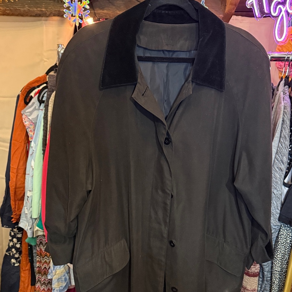 Classic Black Trench Coat for Women